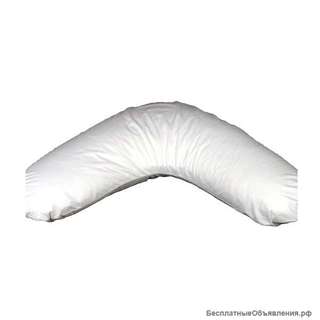 Подушка Бумеранг пенополистирол + трикотажная наволочка