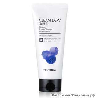 Очищающая пенка для умывания с экстрактом черники Tony Moly