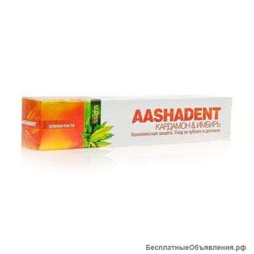 Зубная паста Кардамон-Имбирь для комплексной защиты зубов и десен