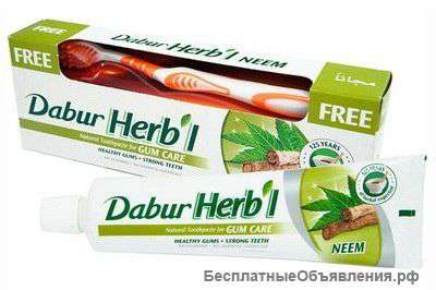 Зубная паста neem зубная щетка 150гр