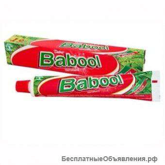 Зубная паста BABOOL (с натуральным кальцием) 100% вегетариантская + зубная щётка ср. жесткости