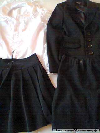 Школьная форма 142-152 раз. юбка блузка