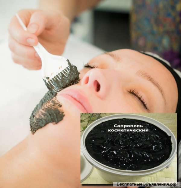 Натуральный сапропелевый гель для разглаживания морщин на шее и лице