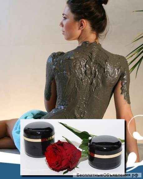 Натуральный сапропелевый гель для разглаживания морщин на шее и лице