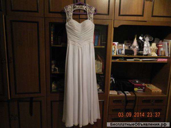 Свадебное платье ручной работы