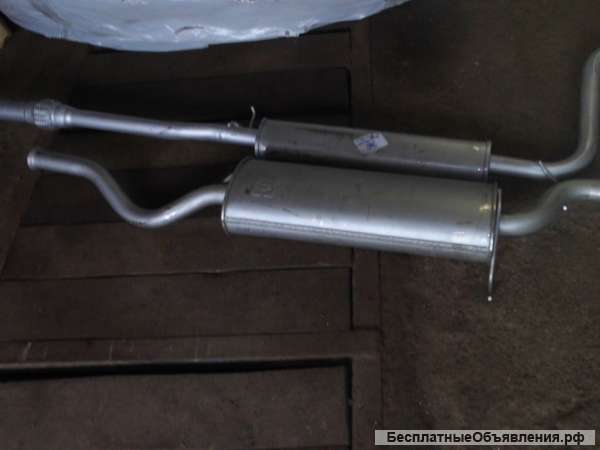 Глушитель, резонатор на Ладу Калина