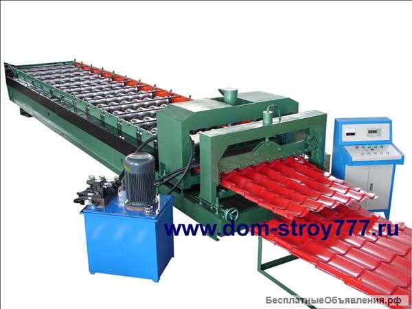Оборудование для производства металлочерепицы Монтеррей