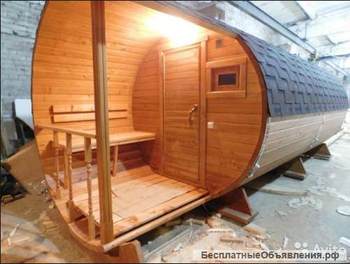 Бани-Бочки под ключ ОТ ПРОИЗВОДИТЕЛЯ