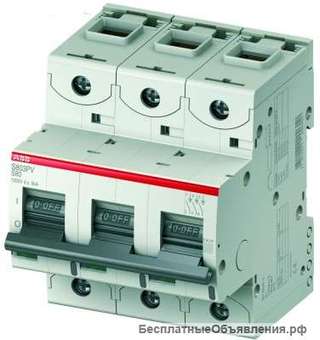 Автоматический выключатель ABB S803 C100