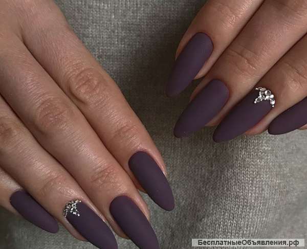 Наращивание ногтей гель лак