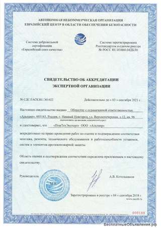 Проверка работоспособности систем противопожарной защиты