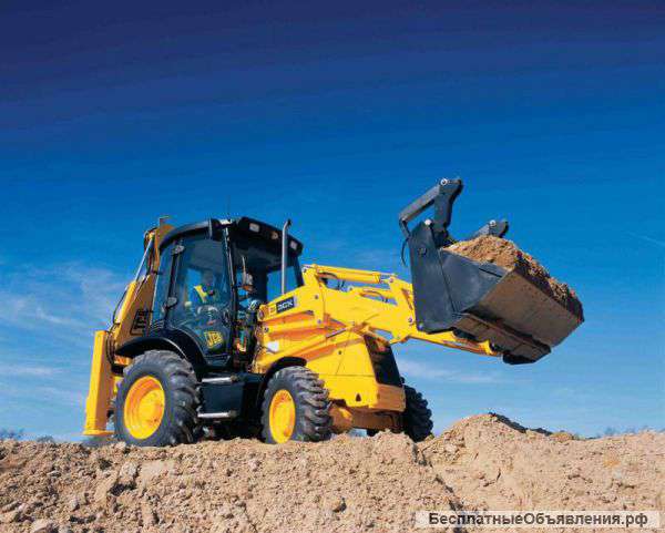 Аренда экскаватор погрузчик JCB 3cx, Tarsus 883 (Гидроклин)