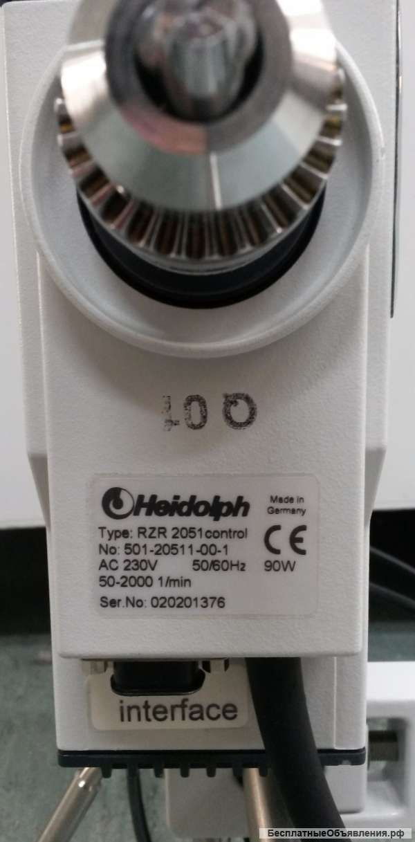 Верхнеприводная мешалка Heidolph RZR 2051 control