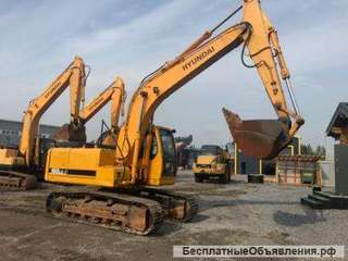 Гусеничный экскаватор Hyundai R 160LC-7