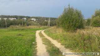 Участок в поселке рядом с Москва рекой, газ