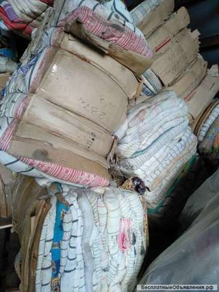 Матрасы б/у в количестве 9500 кг в кипах