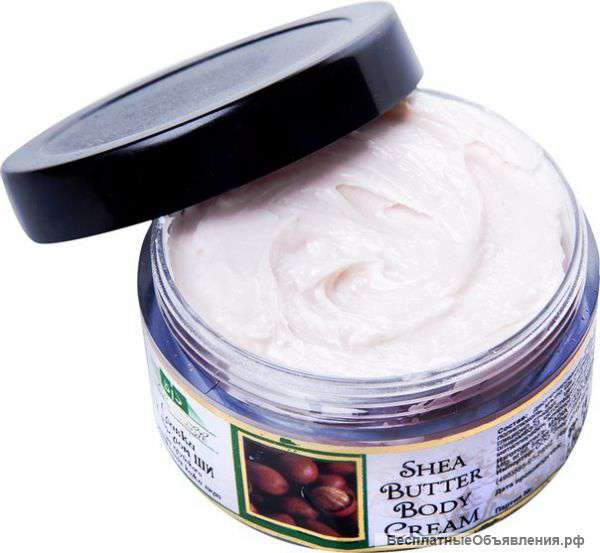 Сливки-крем для тела с маслом Ши (Shea Butter Body Cream), 50 мл