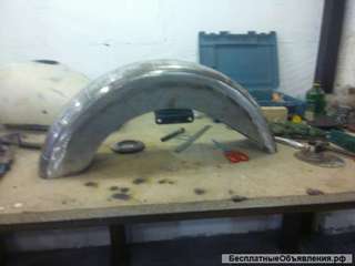 Тюнингованые крылья на Kawasaki Vulcan VN900 Classic