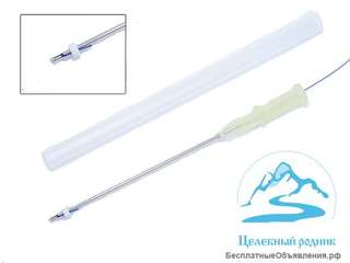 Двунаправленные на канюлях 19G-75 (70) мм. Meso