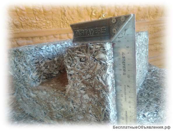 Арболитовый блок D600 500Х300Х200мм