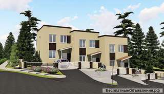 Салмачи коттедж 90 кв.м., 2 сотки земли предчистовая отделка со всеми коммуникациями