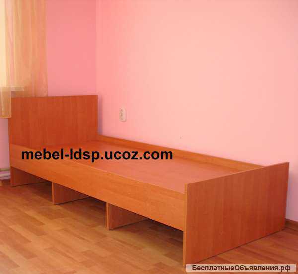 Кровати двухъярусные, односпальные на металлокаркасе (металлические)