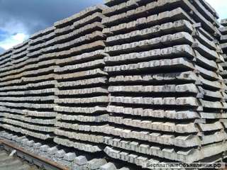 Шпалы железобетонные бу