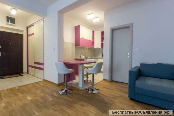 Студия площадью 40 кв.м., Будва, Бечичи, Черногория