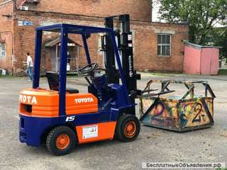 Дизельный автопогрузчик бу Toyota 5 fd15
