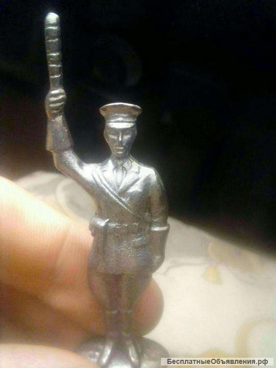 Оловянная фигурка Сотрудник ГАИ