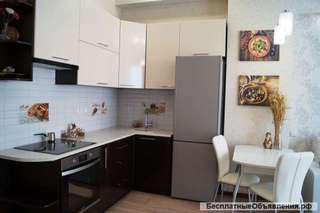 Новая 2 ком.кв. в Жилой Комплекс "ПОСЕЙДОН". Стильный ремонт+мебель. Вид на море. Пляж 50м