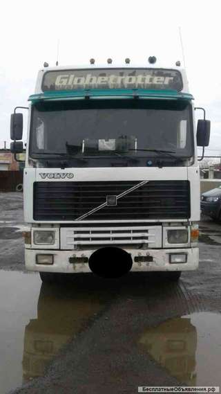 Сцепка Volvo f12 и п/п контейнеровоз