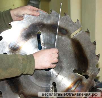 Перепайка и Заточка дисковых пил