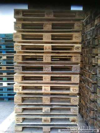 Деревянные поддоны б/у