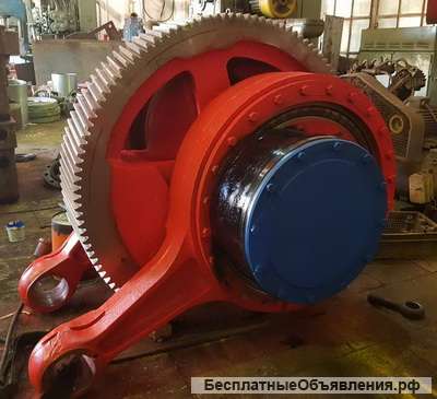 Кривошипно-шатунный механизм (кшм) унб-600 в сборе с шатунами