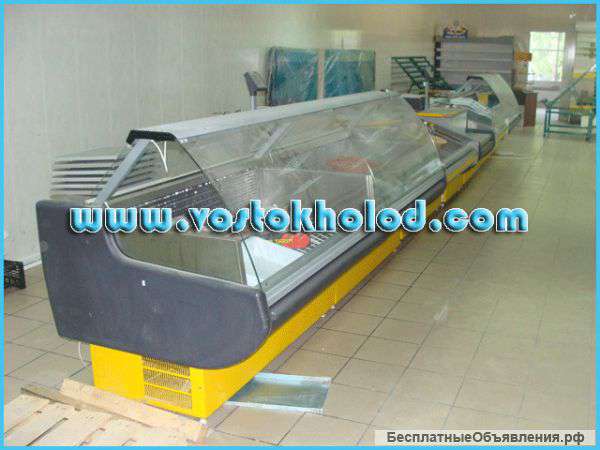 Холодильное оборудование.Стеллажи, холодильные витрины