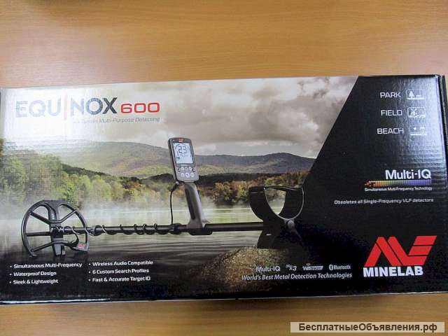 Металлоискатель Minelab EQUINOX 600