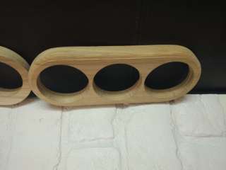 Накладки под электрику на брус