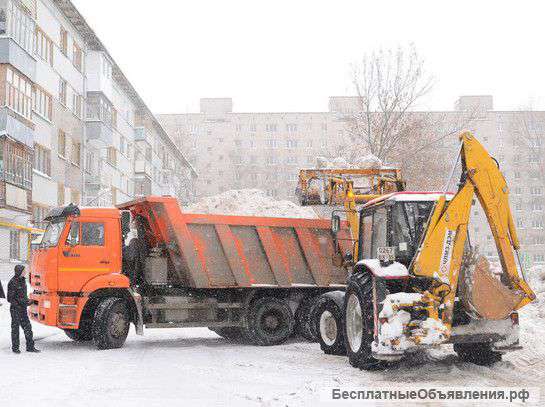 Погрузка и вывоз снега