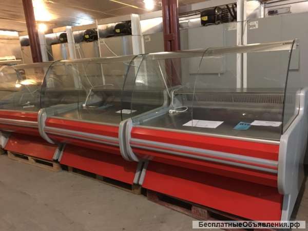 Холодильная витрина б/у среднетемпературная