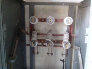 Разъединитель внутренней установки серии рвз-10/400 ухл2