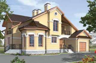 Проект дома из газоблоков 12х15 м с отличной планировкой