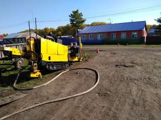 Горизонтально направленное бурение (прокол). Водопровод