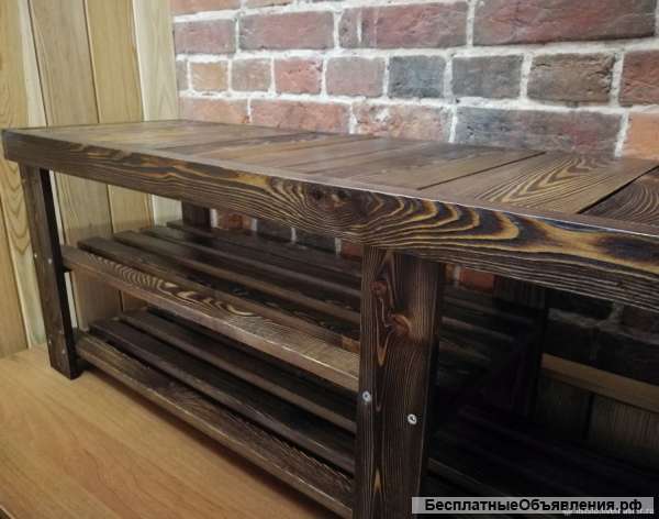 Мебель для прихожей из массива дерева