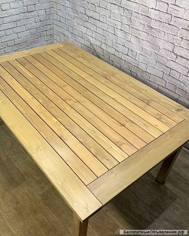 Мебель для веранды и дачи из массива дерева