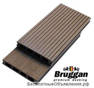 Террасная доска ДПК для обустройства участка, ТМ Bruggan