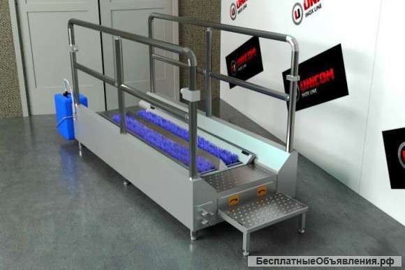 Станция гигиены для обуви, санпропускник UNICOM STG-008N