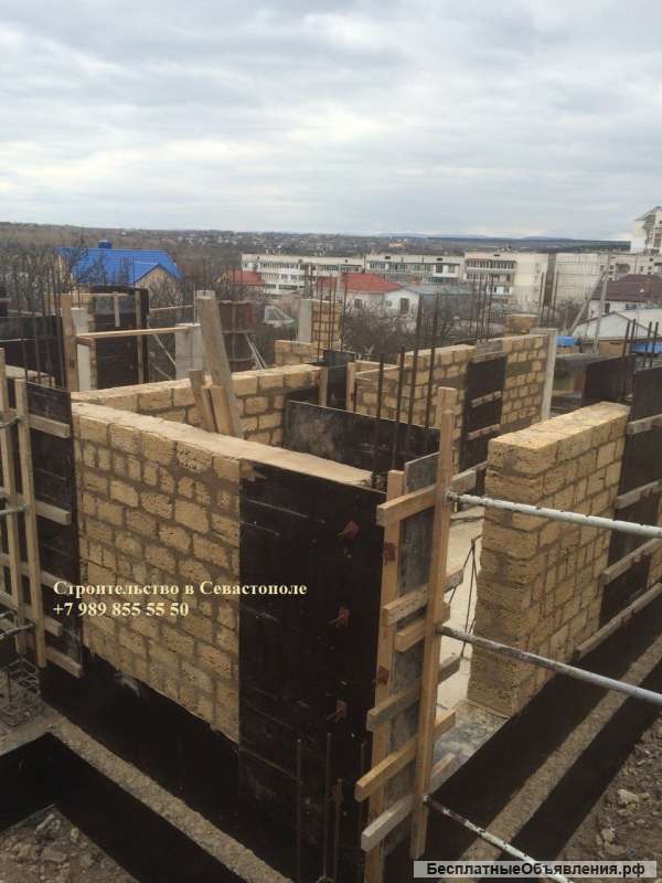 Строительство из ракушки (ракушняка, ракушечника) в Севастополе