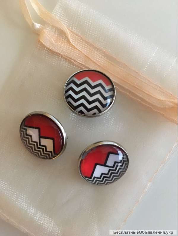 Значок Twin Peaks на рюкзак, пальто, куртку, сумку