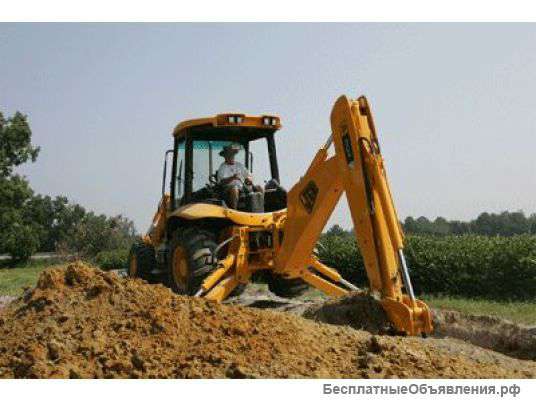 Услуги Экскаватора погрузчика JCB 4СХ
